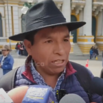 DENUNCIA BLOQUEO Y EXIGE JUICIO A EVO MORALES